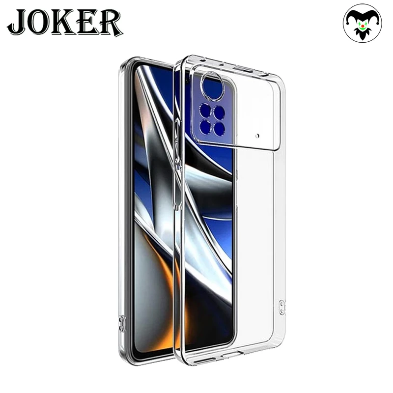 کاور جوکر مدل Clear مناسب برای گوشی موبایل شیائومی Poco X4 pro 5G