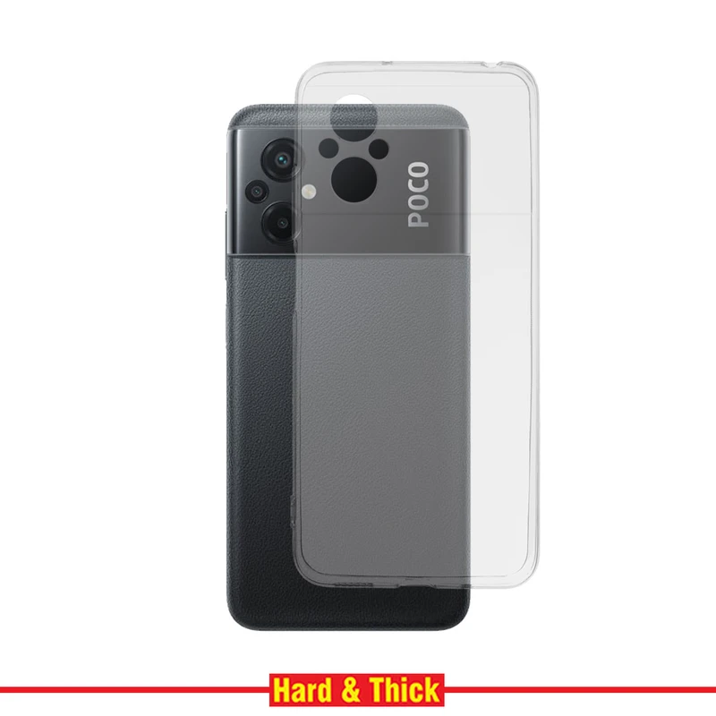 کاور هارد اند تیک مدل Clear مناسب برای گوشی موبایل شیائومی Poco M5 4G / M4 5G