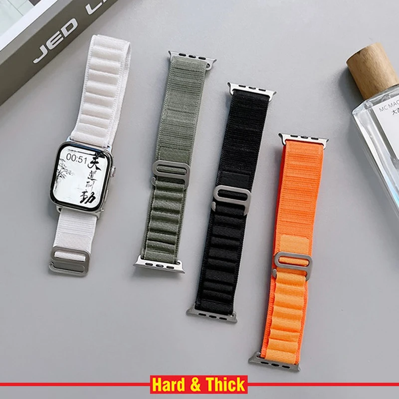 بند هارد اند تیک مدل Loop Alpine مناسب برای اپل واچ Series 8 41mm