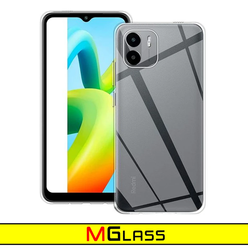 کاور ام‌گلس مدل Clear مناسب برای گوشی موبایل شیائومی Redmi A1 Plus