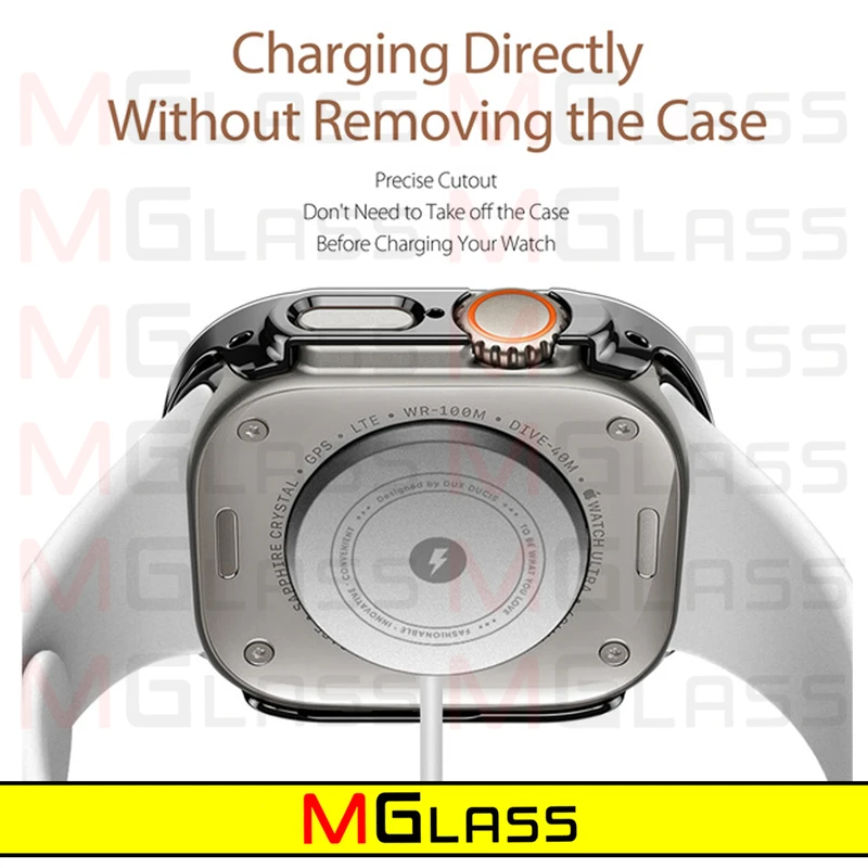 کاور ام‌گلس مدل GUARD-MG مناسب برای اپل واچ Ultra / Ultra 2 49mm