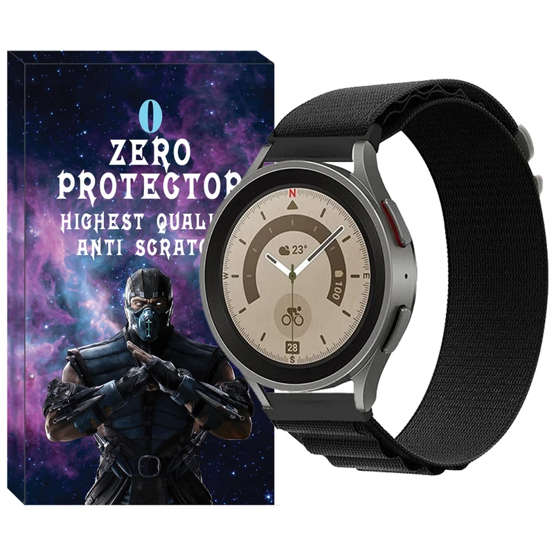 بند زیرو مدل Alpine مناسب برای ساعت هوشمند سامسونگ Galaxy Watch 5 pro 45mm
