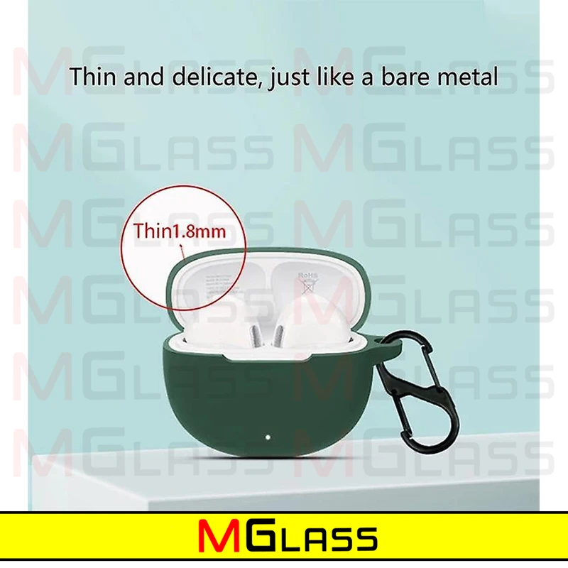 کاور ام‌گلس مدل Silicon-MG مناسب برای کیس هدفون بی سیم کیو سی وای T20