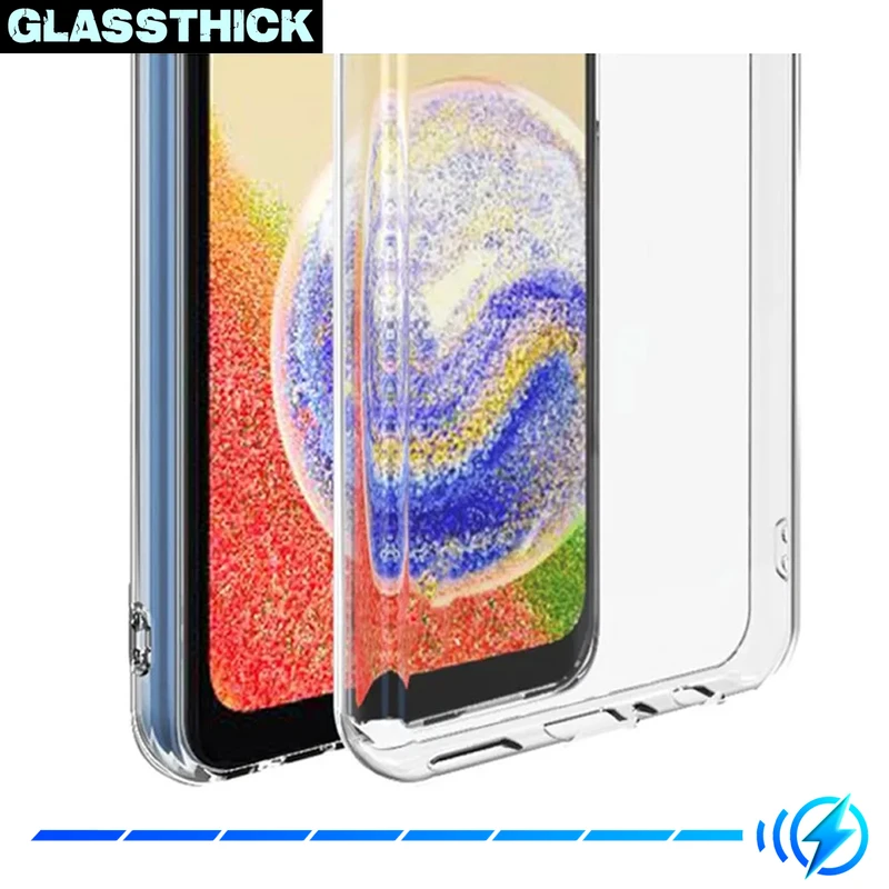 کاور گلستیک مدل Clear مناسب برای گوشی موبایل سامسونگ Galaxy A04 4G / M13 5G