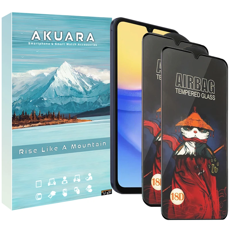 محافظ صفحه نمایش آکوآرا مدل Airbag AKU ab2 مناسب برای گوشی موبایل سامسونگ Galaxy A03s / A13 5G / A23 5G مجموعه دو عددی