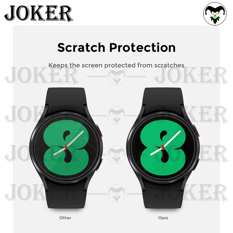 محافظ صفحه نمایش شیشه‌ای جوکر مدل SH-JK مناسب برای ساعت هوشمند سامسونگ Galaxy watch 6 Classic 43mm بسته سه عددی