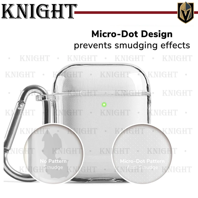 کاور نایت مدل Clear-KT مناسب برای کیس اپل ایرپاد Airpods 1 / Airpods 2