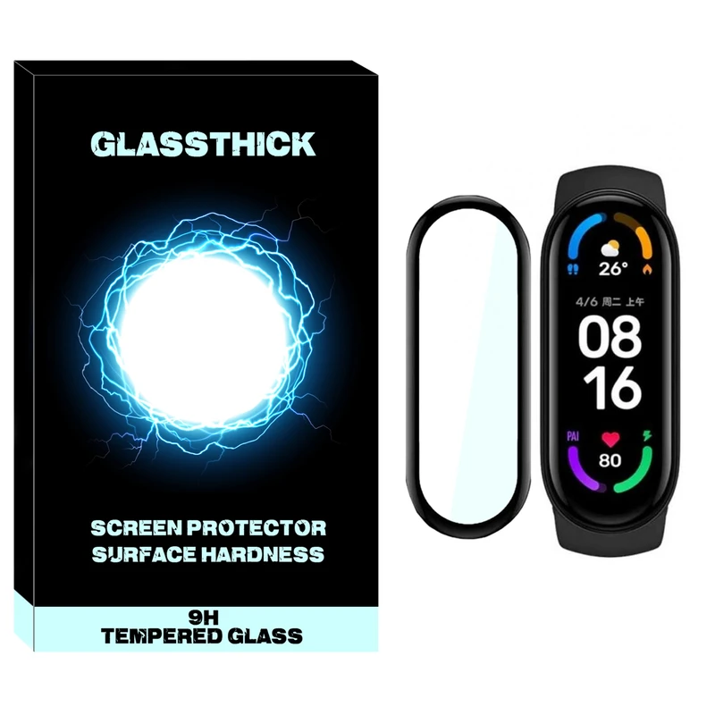 محافظ صفحه نمایش نانو گلستیک مدل NGL مناسب برای ساعت هوشمند شیائومی Mi Band 7