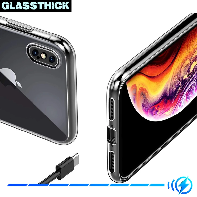 کاور گلستیک مدل Clear مناسب برای گوشی موبایل اپل iPhone XS Max