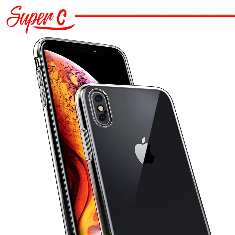 کاور سوپرسی مدل Clear مناسب برای گوشی موبایل اپل iPhone XS Max