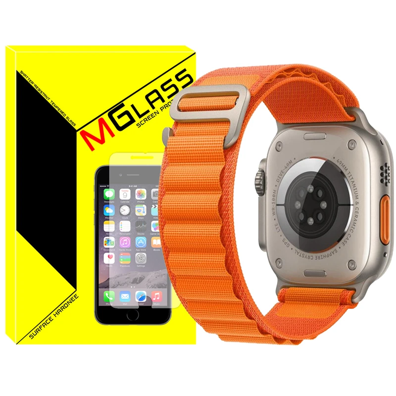 بند ام‌گلس مدل Loop Alpine مناسب برای اپل واچ Series 3 Aluminum 38mm