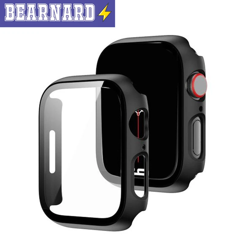 کاور برنارد مدل BR-360 مناسب برای اپل واچ Series SE 2022 Aluminum Case 44mm / SE 2021 Aluminum Case 44mm / Series 5 44mm / Series 6 44mm / SE 44mm به همراه محافظ صفحه نمایش
