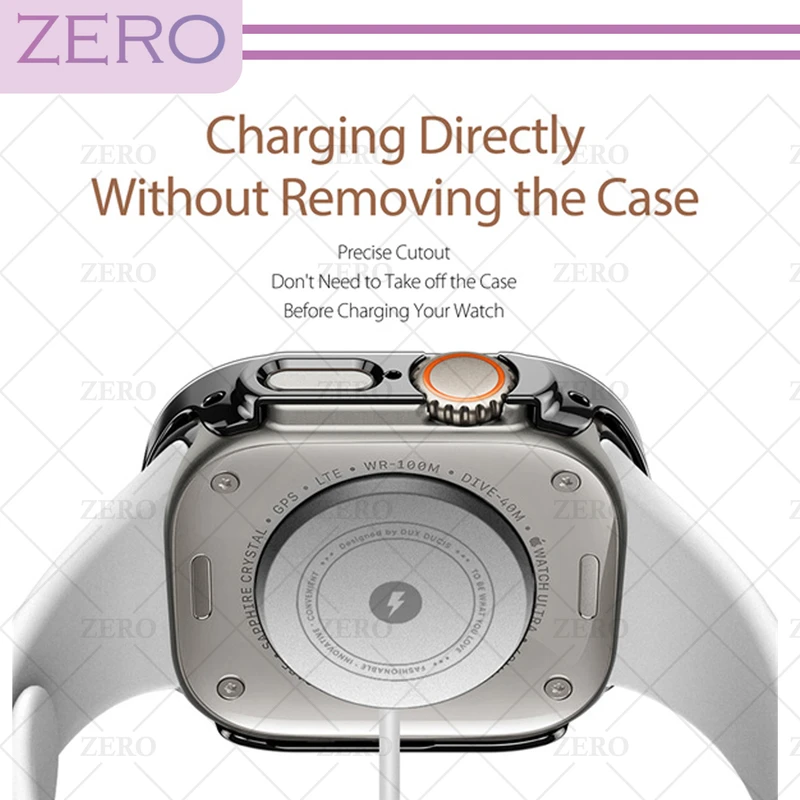 کاور زیرو مدل GUARD-ZR مناسب برای اپل واچ Ultra / Ultra 2 49mm