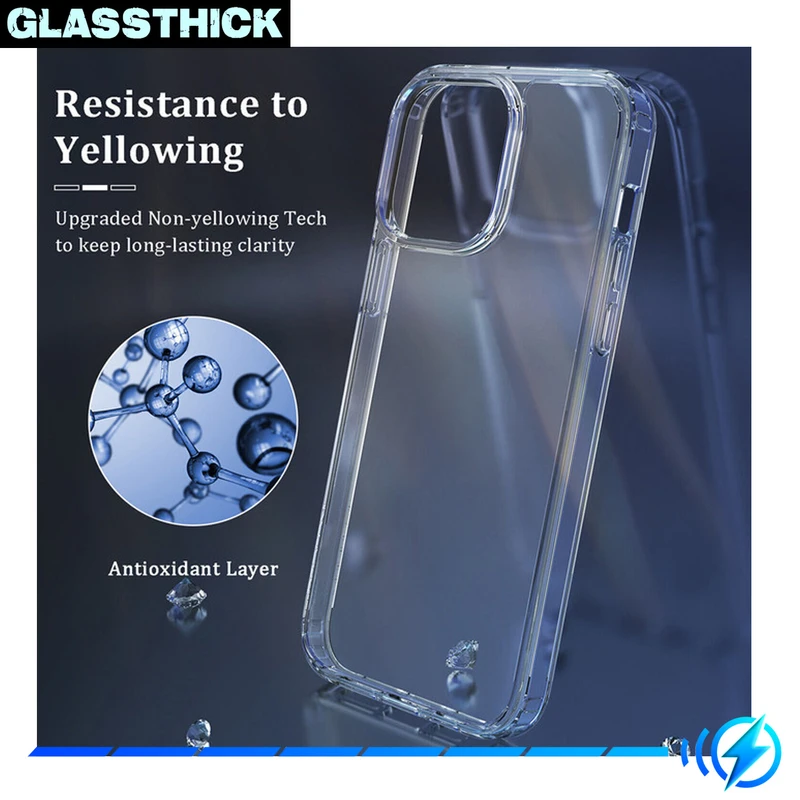 کاور گلستیک مدل Clear مناسب برای گوشی موبایل اپل iPhone 13 Pro