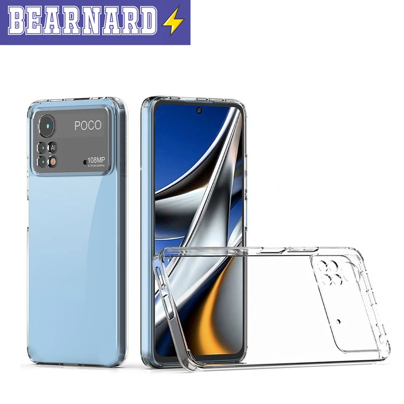 کاور برنارد مدل Clear مناسب برای گوشی موبایل شیائومی Poco X4 pro 5G