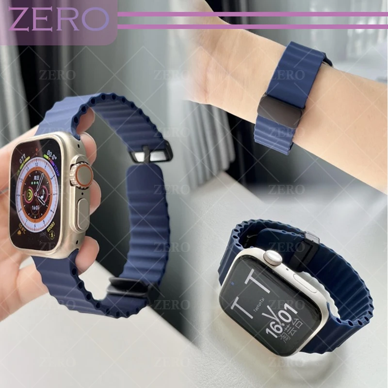 بند زیرو مدل Ocean-ORG-ZR مناسب برای ساعت هوشمند ویرفیت BW8 Ultra