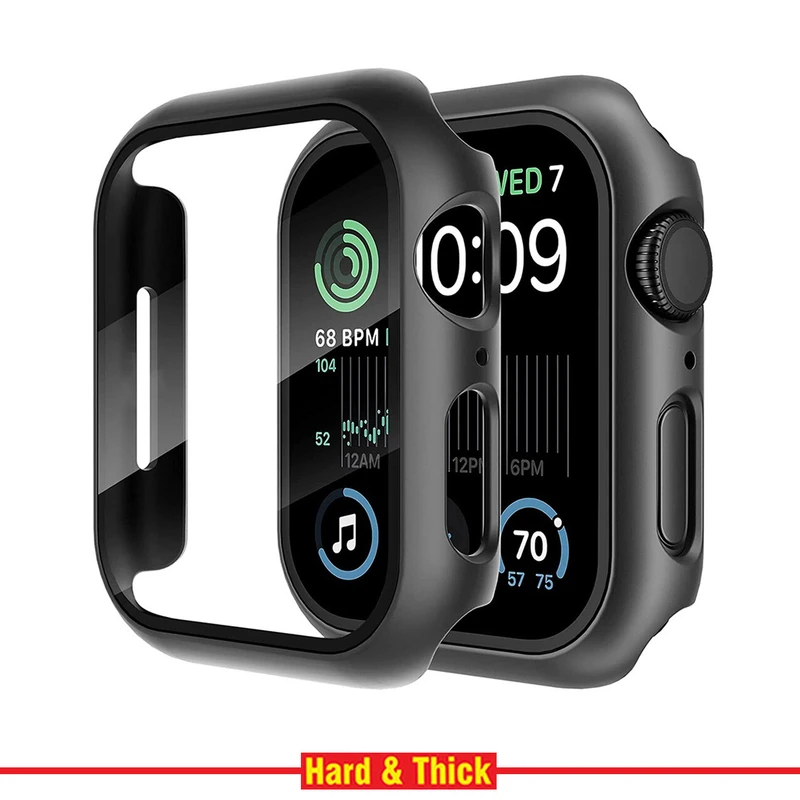 کاور هارد اند تیک مدل HT-360 مناسب برای اپل واچ Series 8 Aluminum 41mm / Series 7 Aluminum 41mm به همراه محافظ صفحه نمایش