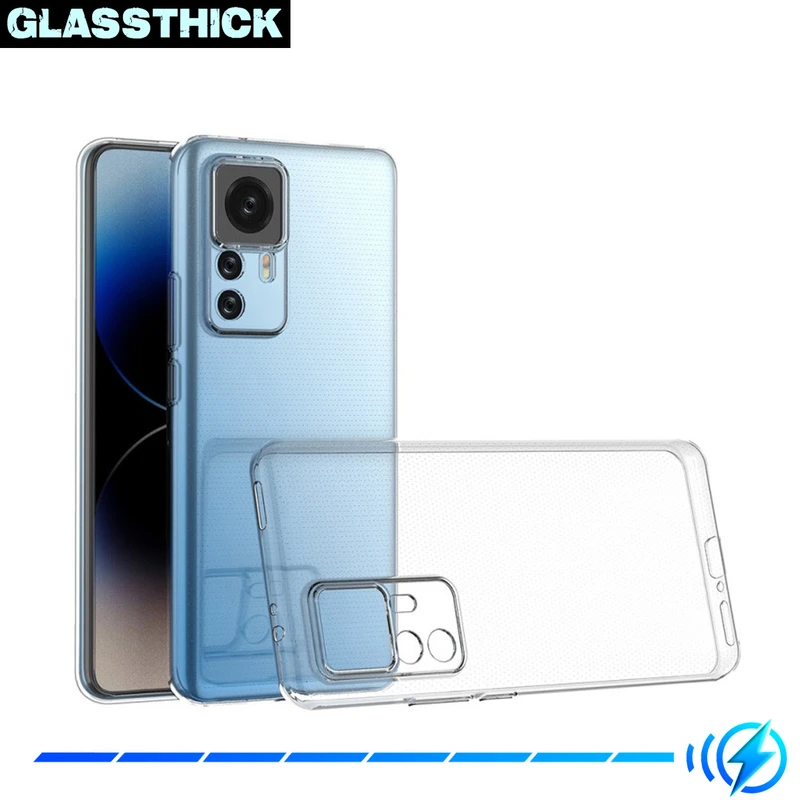 کاور گلستیک مدل Clear مناسب برای گوشی موبایل شیائومی Mi 12T / 12T Pro / K50 Ultra