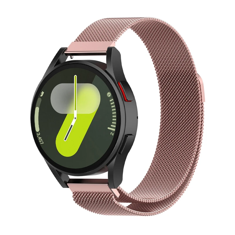 بند زیرو مدل Milanese ZR مناسب برای ساعت هوشمند سامسونگ Galaxy Watch 4/5/6/7/FE سایز 40/43/44/46/47 میلی متری