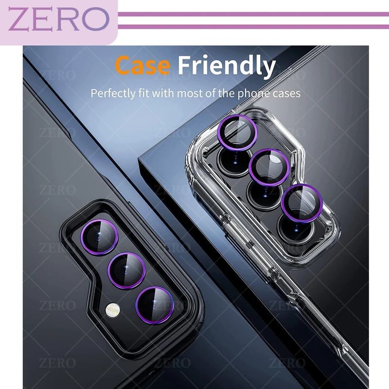 محافظ لنز دوربین زیرو مدل Ring-Metal-ZR مناسب برای گوشی موبایل سامسونگ Galaxy A25