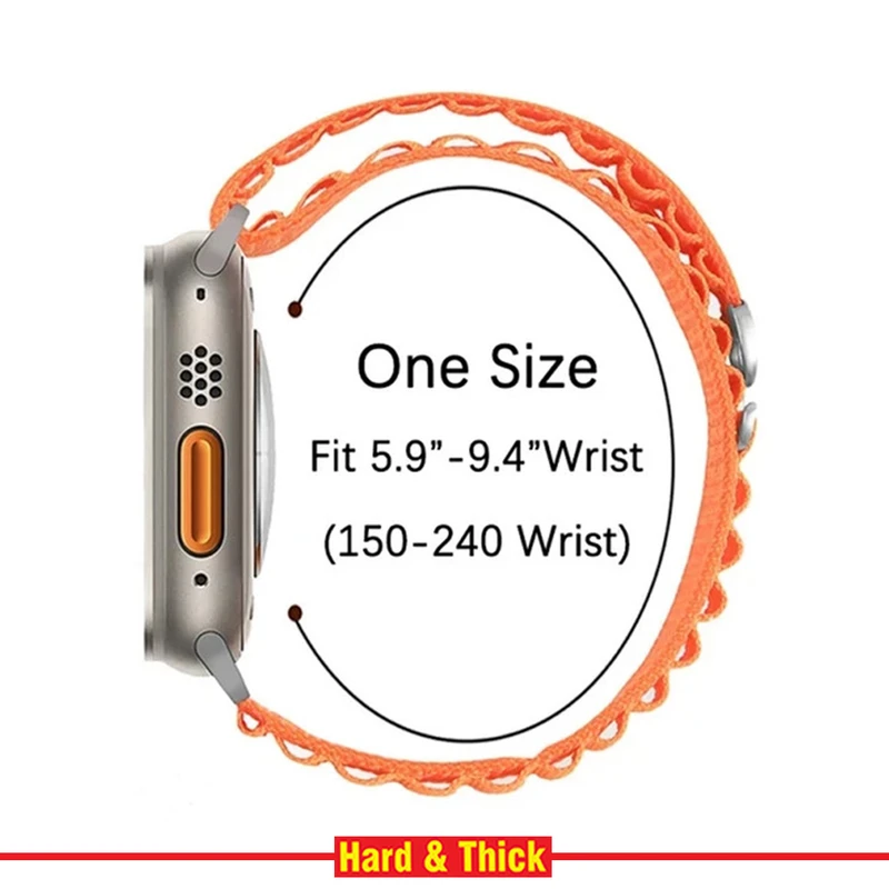 بند هارد اند تیک مدل Loop Alpine مناسب برای اپل واچ Series 8 41mm