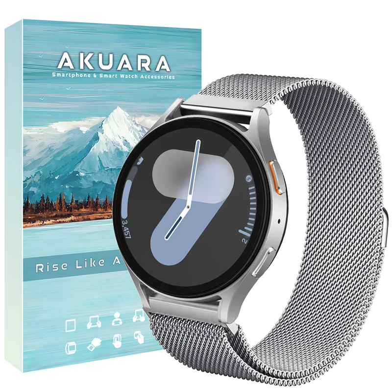 بند آکوآرا مدل Milanese AK مناسب برای ساعت هوشمند شیائومی Redmi Watch 5 Active / Watch 5 Lite