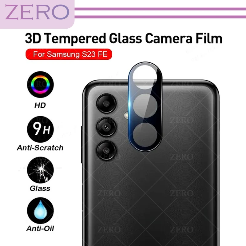 محافظ لنز دوربین زیرو مدل 3D-ZR مناسب برای گوشی موبایل سامسونگ Galaxy S23 FE