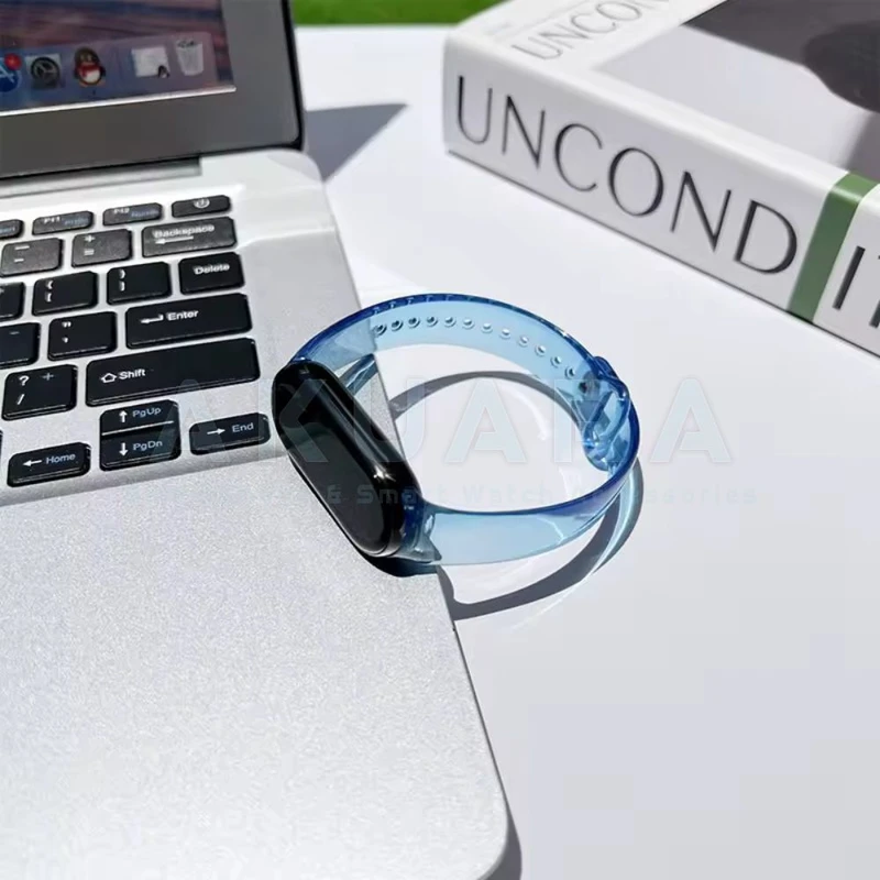 بند آکوآرا مدل Transparence مناسب برای ساعت هوشمند شیائومی Mi Band 8