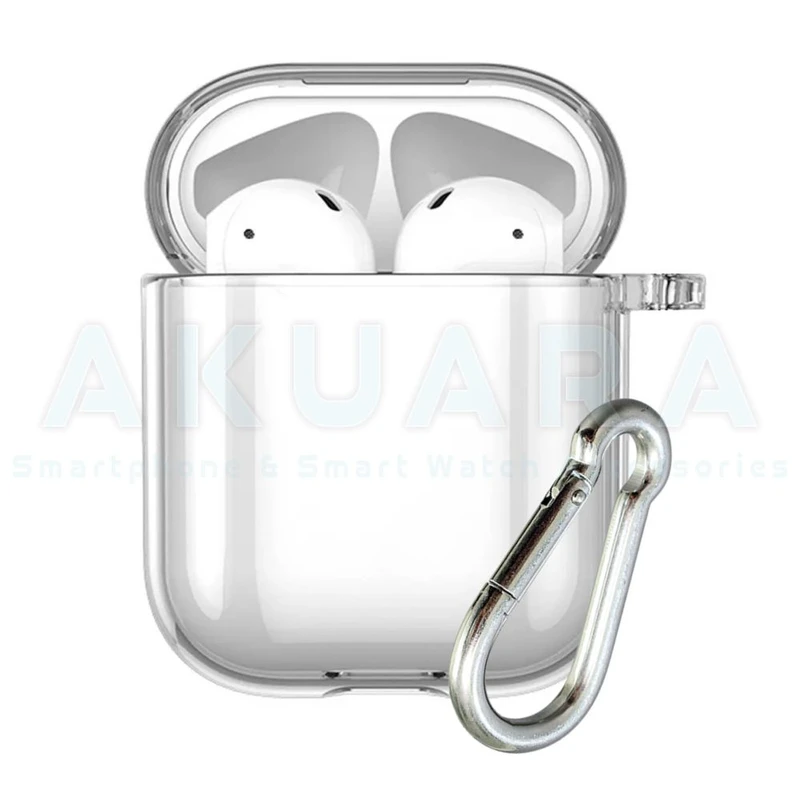 کاور آکوآرا مدل Clear مناسب برای کیس هدفون بی سیم اپل Airpods 1 / 2