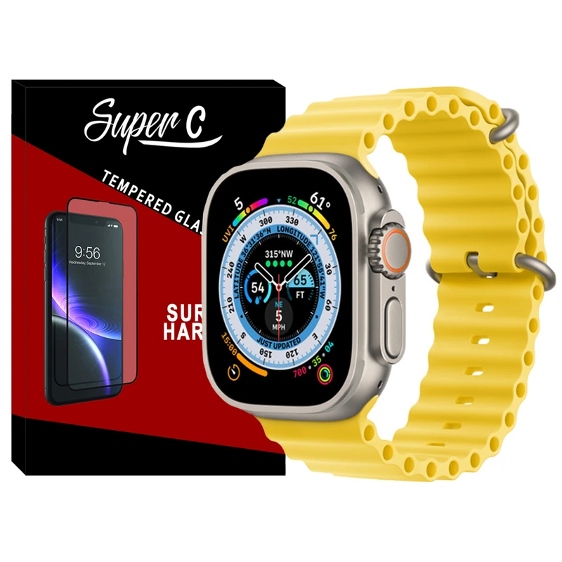 بند سوپرسی مدل Ocean مناسب برای ساعت هوشمند ویرفیت TW8 Ultra