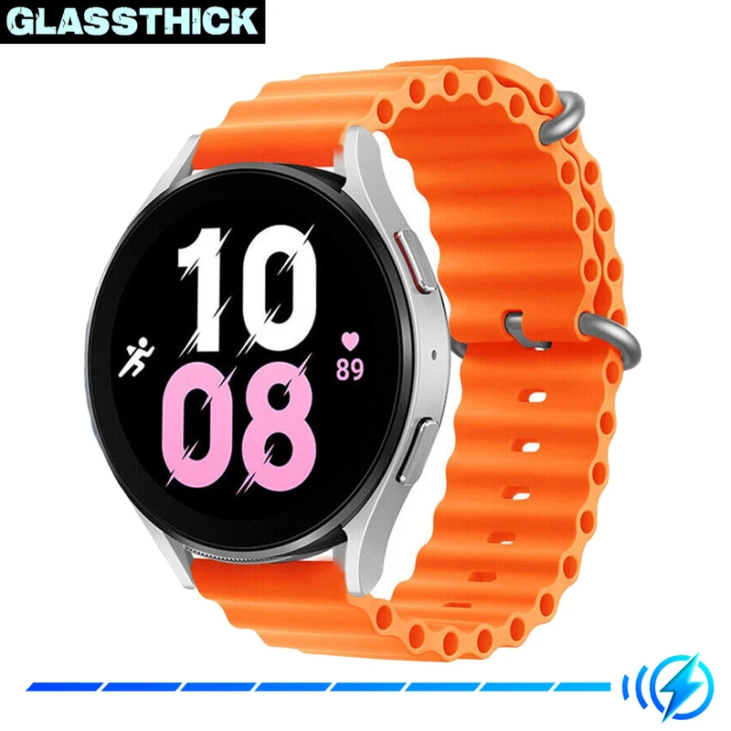 بند گلستیک مدل Ocean مناسب برای ساعت هوشمند سامسونگ Galaxy Watch 3 41mm / Watch 4 40mm / Watch 4 42mm / Watch 4 44mm / Watch 4 46mm