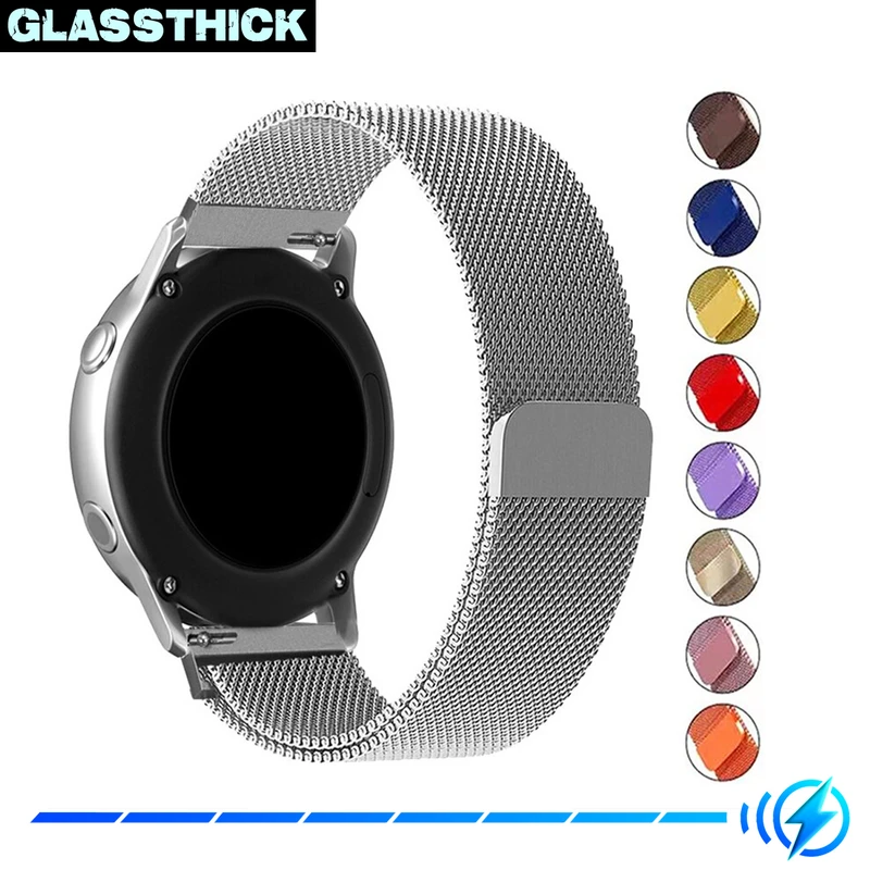 بند گلستیک مدل Milanese مناسب برای ساعت هوشمند سامسونگ Galaxy Watch Active / Active 2