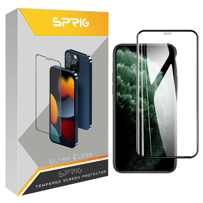 محافظ صفحه نمایش اسپریگ مدل FLSP مناسب برای گوشی موبایل اپل iPhone 11 Pro