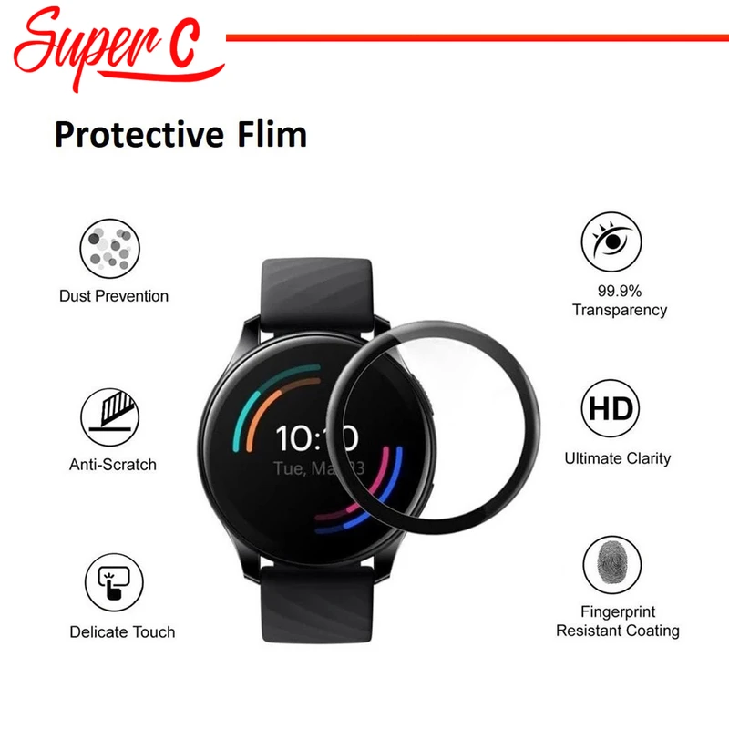 محافظ صفحه نمایش نانو سوپرسی مدل NSC مناسب برای ساعت هوشمند هوآوی Watch GT3 42mm