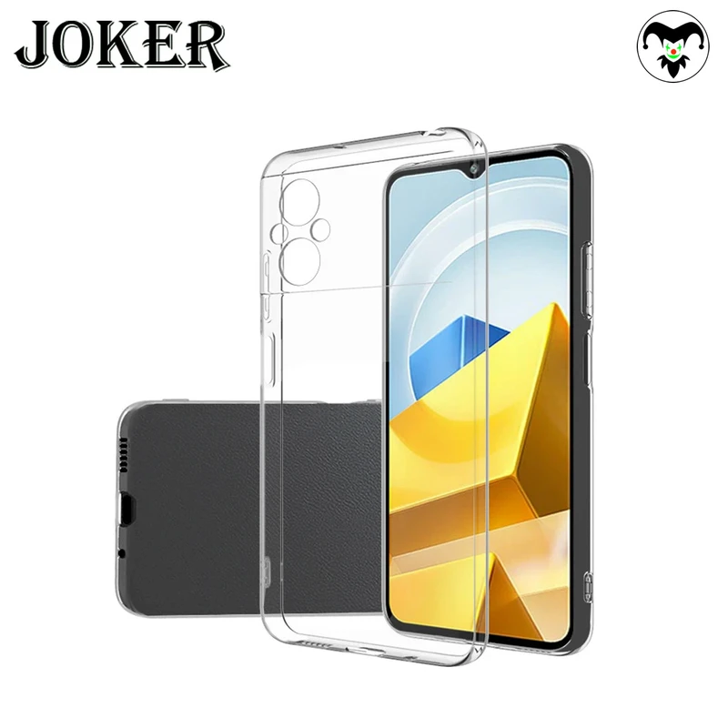 کاور جوکر مدل Clear مناسب برای گوشی موبایل شیائومی Poco M5 4G / M4 5G