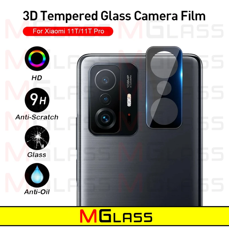 محافظ لنز دوربین ام‌گلس مدل 3D-MG مناسب برای گوشی موبایل شیائومی Mi 11T / 11T Pro