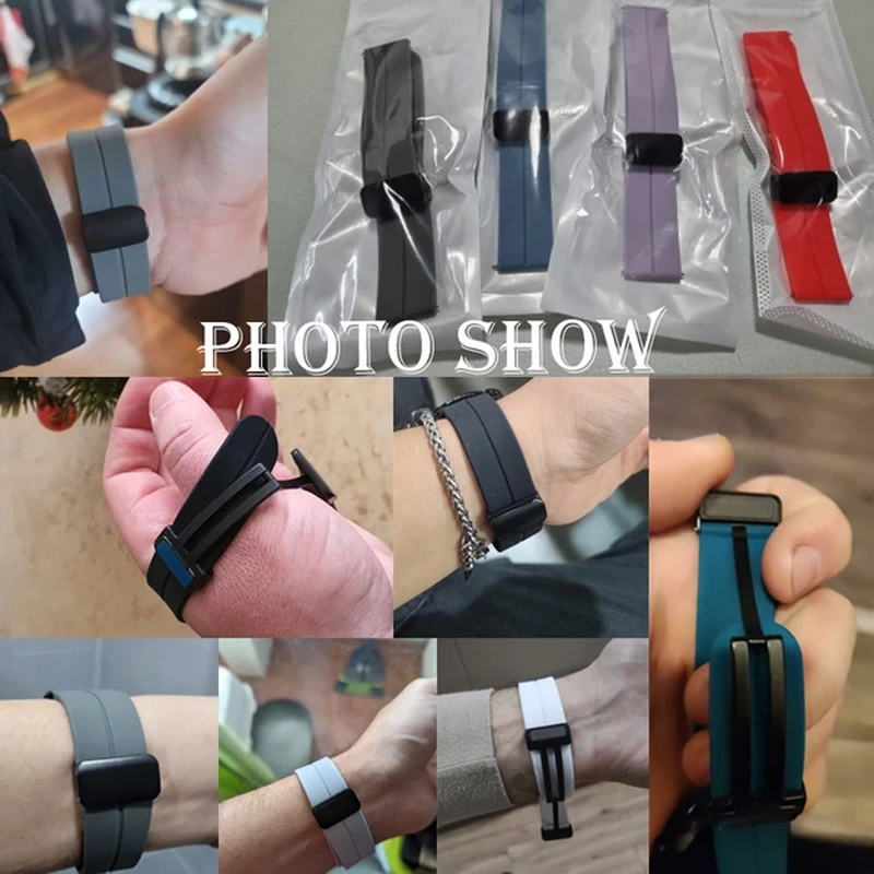 بند هارد اند تیک مدل SIC MAG HT TW مناسب برای ساعت هوشمند شیائومی Redmi Watch 5 Active / Redmi Watch 5 Lite