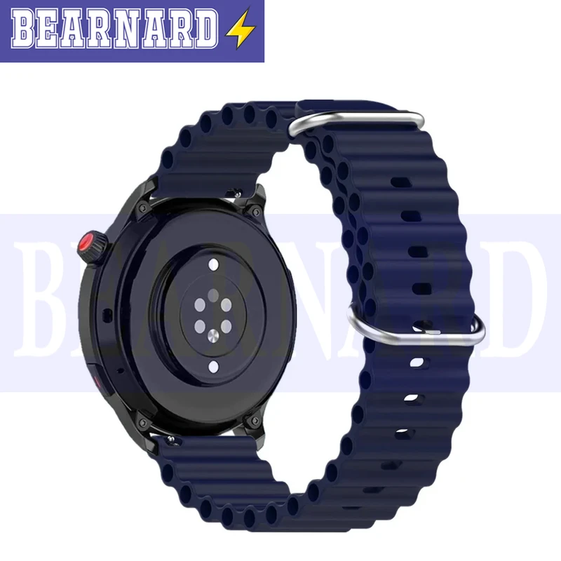 بند برنارد مدل Ocean-BR مناسب برای ساعت هوشمند هپی تاچ K59 / K59 Pro