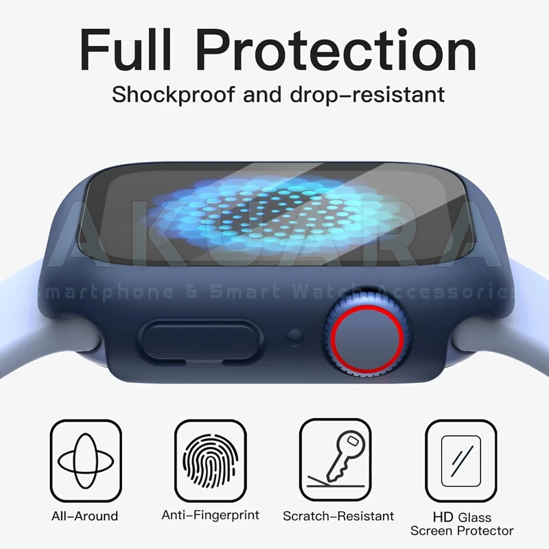 کاور آکوآرا مدل Full Protection Guard مناسب برای اپل واچ Series 2 42mm