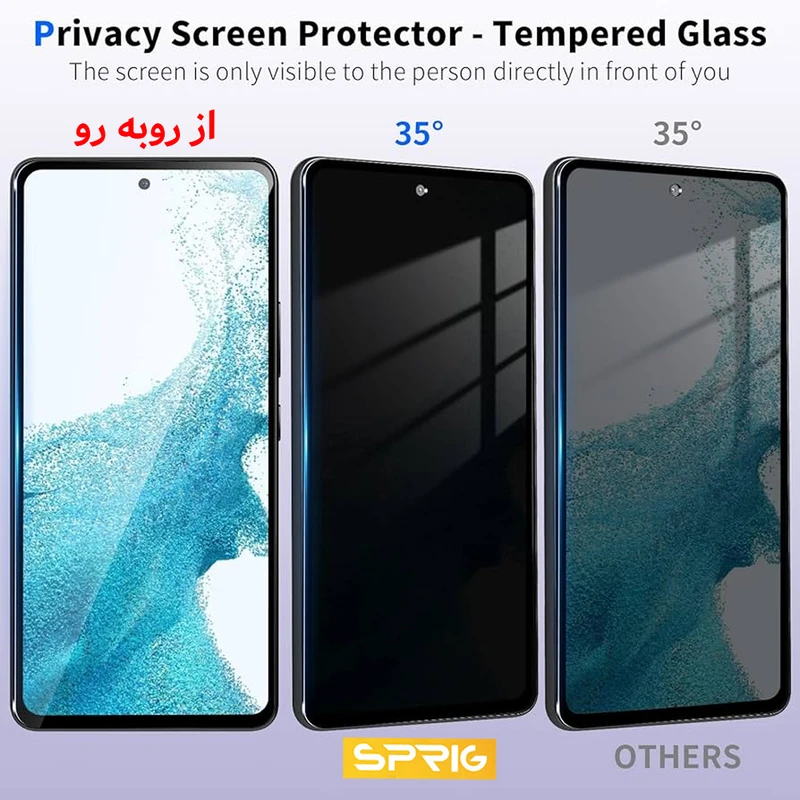 محافظ صفحه نمایش اسپریگ مدل PRV_NICED مناسب برای گوشی موبایل شیائومی Poco X7 Pro بسته دو عددی