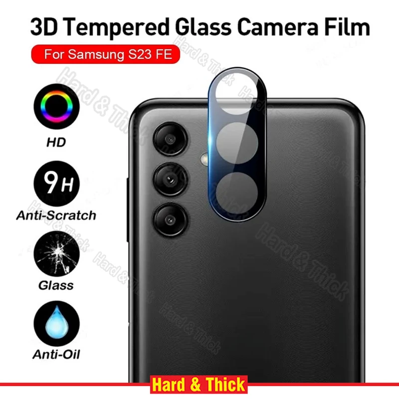 محافظ لنز دوربین هارد اند تیک مدل 3D-HT مناسب برای گوشی موبایل سامسونگ Galaxy S23 FE