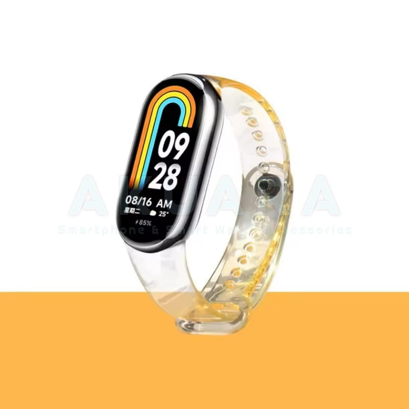 بند آکوآرا مدل Transparence مناسب برای ساعت هوشمند شیائومی Mi Band 9