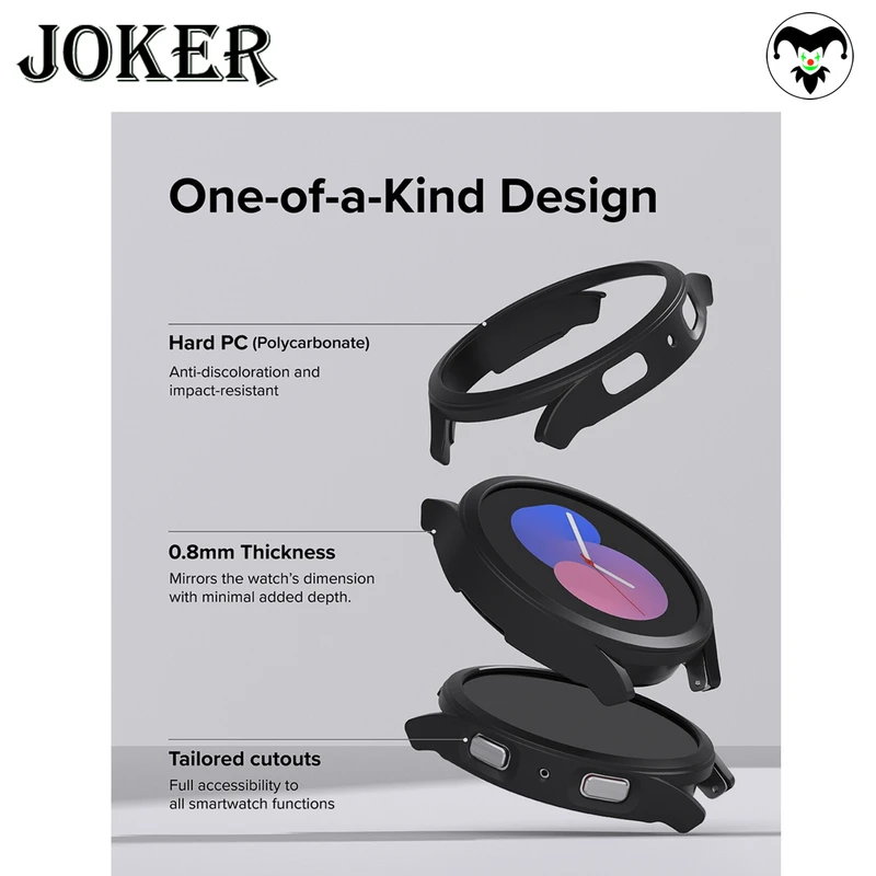 کاور جوکر مدل JK-360 مناسب برای ساعت هوشمند سامسونگ Galaxy Watch 4 44mm به همراه محافظ صفحه نمایش