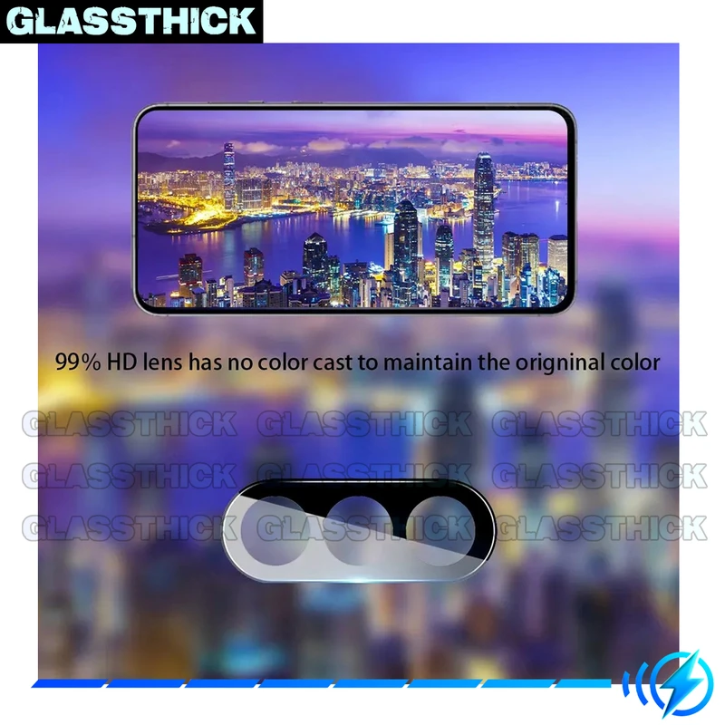 محافظ لنز دوربین گلستیک مدل 3D-GL مناسب برای گوشی موبایل سامسونگ Galaxy S23 FE