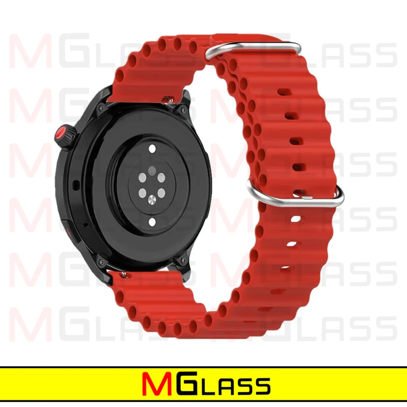 بند ام‌گلس مدل Ocean-MG مناسب برای ساعت هوشمند هپی تاچ K56 / K56 Pro / K56 Ultra
