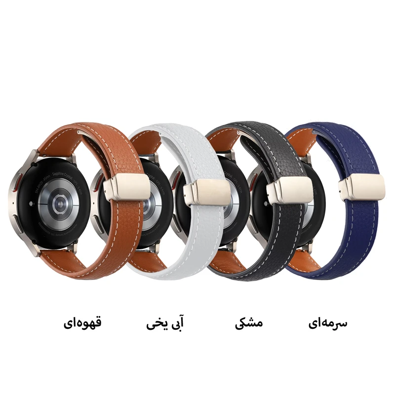 بند زیرو مدل MAG Leather ZR TW مناسب برای ساعت هوشمند سامسونگ Galaxy Gear S3 / Watch 3 45mm / Watch 46mm / S3 Frontier / S3 Classic Gear 2 R380