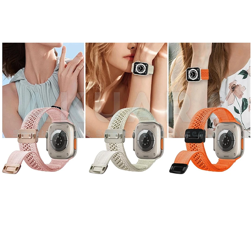 بند آکوآرا مدل Concave مناسب برای اپل واچ سری 4/5/6/Se سایز 40 میلیمتری