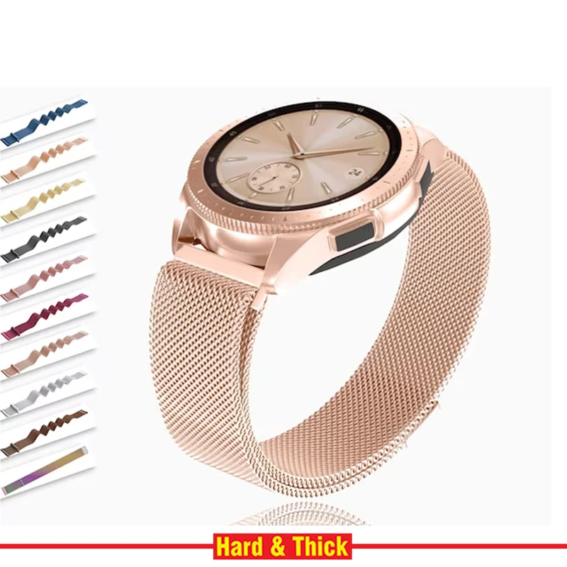 بند هارد اند تیک مدل Milanese مناسب برای ساعت هوشمند سامسونگ Galaxy Watch 3 41mm / Watch 4 40mm / Watch 4 42mm / Watch 4 44mm / Watch 4 46mm