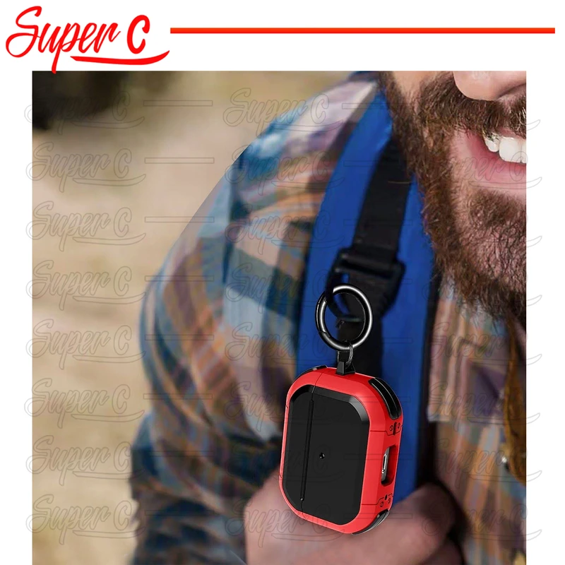 کاور سوپرسی مدل Eggshell-SC مناسب برای کیس اپل Airpods Pro / Airpods Pro 2
