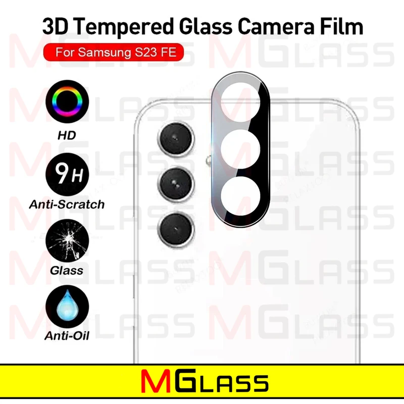 محافظ لنز دوربین ام‌گلس مدل 3D-MG مناسب برای گوشی موبایل سامسونگ Galaxy S23 FE